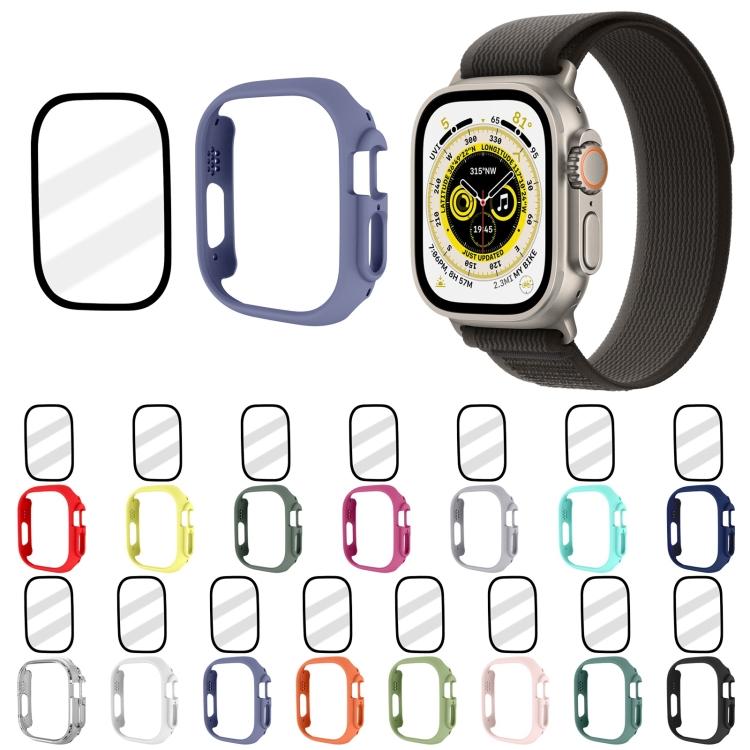 Custodia per orologio per PC smerigliata con pellicola in vetro temperato, For Apple Watch Ultra 3 / 2 / 1 49mm