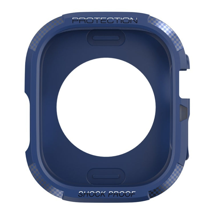Custodia protettiva in fibra di carbonio TPU a tre prove, For Apple Watch Ultra 3 / 2 / 1 49mm