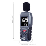 Tester audio rilevatore di decibel dB SmartSensor, ST9604, AS804