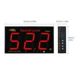 SmartSensor AR884A Fonometro intelligente da parete 9,5" LCD