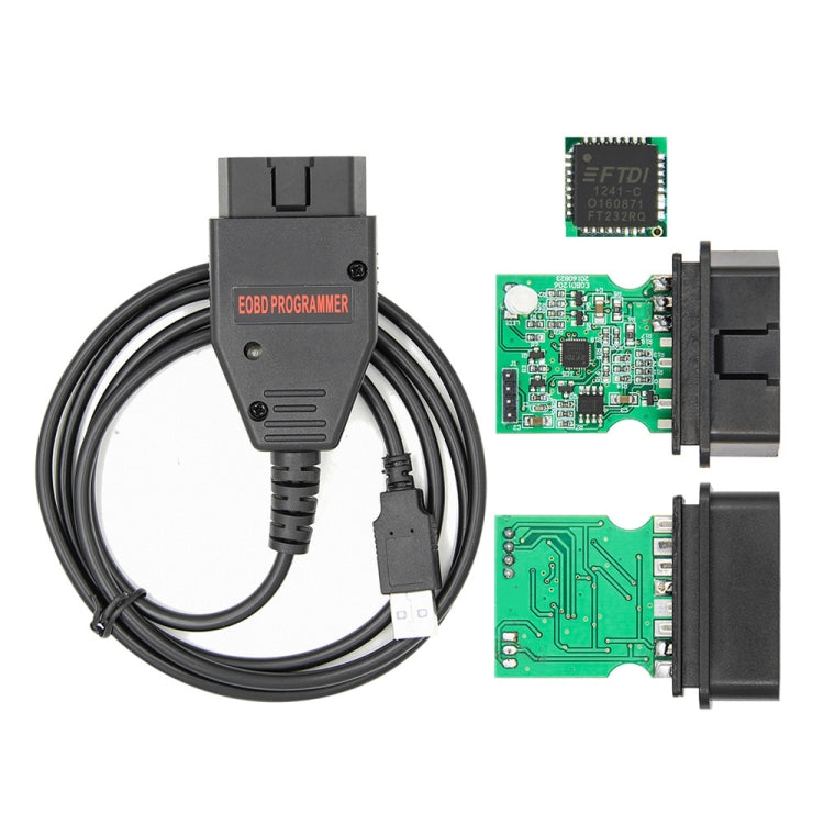 EOBD2 Flasher FT232RQ Galletto 1260 Cavo Auto Chip Tuning Interfaccia Remap Flasher Programmatore Strumento, EOBD2 Flasher