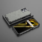 Custodia per telefono a nido d'ape, For Realme 9i 5G India, For vivo V25 5G, For vivo Y35 4G / Y22S 4G Global, For Honor 20, For OnePlus 10T, For Realme i9 5G