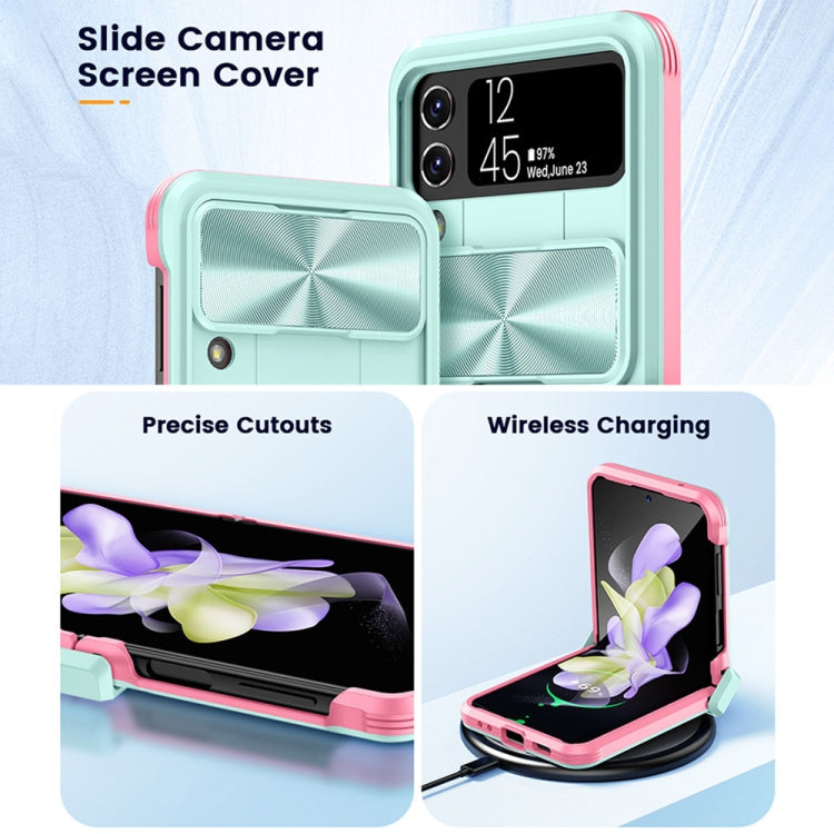 360 Custodia per telefono camshield scorrevole a corpo intero, For Samsung Galaxy Z Fold4, For Samsung Galaxy Z Flip4