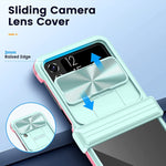 360 Custodia per telefono camshield scorrevole a corpo intero, For Samsung Galaxy Z Fold4, For Samsung Galaxy Z Flip4
