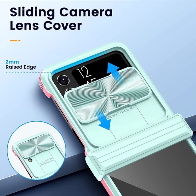 360 Custodia per telefono camshield scorrevole a corpo intero, For Samsung Galaxy Z Fold4, For Samsung Galaxy Z Flip4