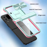 360 Custodia per telefono camshield scorrevole a corpo intero, For Samsung Galaxy Z Fold4, For Samsung Galaxy Z Flip4