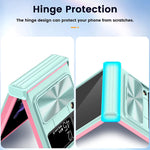 360 Custodia per telefono camshield scorrevole a corpo intero, For Samsung Galaxy Z Fold4, For Samsung Galaxy Z Flip4