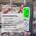 Rilevatore portatile gas ammoniaca NH3 SmartSensor AR8500