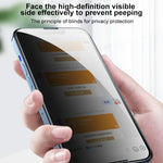 WEKOME Pellicola in vetro temperato per privacy curvo 9D, For iPhone 14 (1 PC), For iPhone 14 Plus (1 PC), For iPhone 14 Pro (1 PC), For iPhone 14 Pro Max (1 PC), (1 PC), For iPhone 13 (1 PC), For iPhone 12 mini (1 PC), For iPhone 12 / 12 Pro (1 PC)   ...