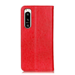 Custodia in pelle a vibrazione orizzontale con struttura magnetica Crazy Horse, For Sony Xperia 5 IV, For Samsung Galaxy A04 4G