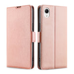 Custodia per telefono in pelle flip orizzontale con fibbia laterale ultrasottile, For Samsung Galaxy A23e/A22e