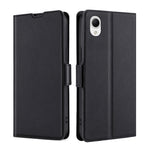 Custodia per telefono in pelle flip orizzontale con fibbia laterale ultrasottile, For Samsung Galaxy A23e/A22e