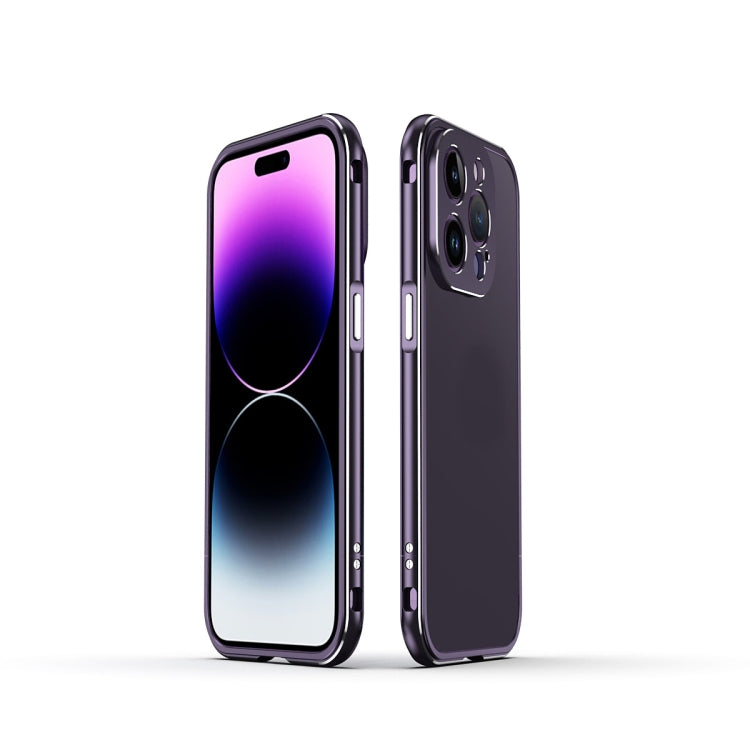 Protezione per obiettivo serie Aurora + custodia per telefono con struttura in metallo, For iPhone 14 Pro, For iPhone 14 Pro Max