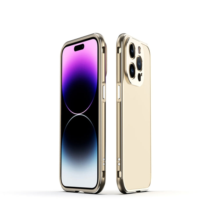 Protezione per obiettivo serie Aurora + custodia per telefono con struttura in metallo, For iPhone 14 Pro, For iPhone 14 Pro Max