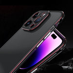 Protezione per obiettivo serie Aurora + custodia per telefono con struttura in metallo, For iPhone 14 Pro, For iPhone 14 Pro Max
