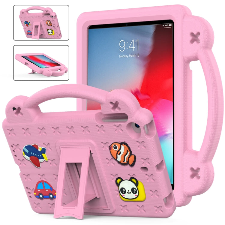 Custodia per tablet antiurto EVA per bambini con cavalletto, For iPad mini 1 / 2 / 3 / 4 / 5, For iPad Air / Air 2 / iPad 5 / 6 / Pro 9.7, For iPad Pro 11 2018 / 2020 / 2021, For iPad Air 2020 / 2022 10.9
