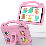 Custodia per tablet antiurto EVA per bambini con cavalletto, For iPad mini 1 / 2 / 3 / 4 / 5, For iPad Air / Air 2 / iPad 5 / 6 / Pro 9.7, For iPad Pro 11 2018 / 2020 / 2021, For iPad Air 2020 / 2022 10.9