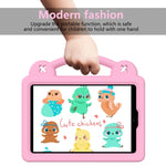 Custodia per tablet antiurto EVA per bambini con cavalletto, For iPad mini 1 / 2 / 3 / 4 / 5, For iPad Air / Air 2 / iPad 5 / 6 / Pro 9.7, For iPad Pro 11 2018 / 2020 / 2021, For iPad Air 2020 / 2022 10.9