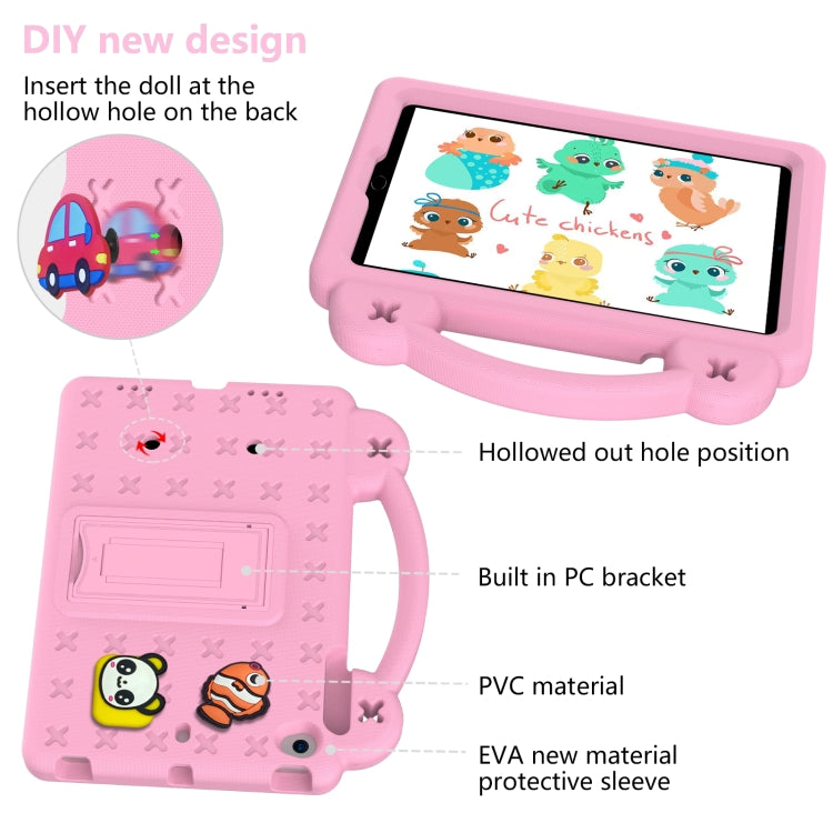 Custodia per tablet antiurto EVA per bambini con cavalletto, For iPad mini 1 / 2 / 3 / 4 / 5, For iPad Air / Air 2 / iPad 5 / 6 / Pro 9.7, For iPad Pro 11 2018 / 2020 / 2021, For iPad Air 2020 / 2022 10.9