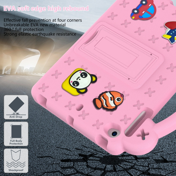 Custodia per tablet antiurto EVA per bambini con cavalletto, For iPad mini 1 / 2 / 3 / 4 / 5, For iPad Air / Air 2 / iPad 5 / 6 / Pro 9.7, For iPad Pro 11 2018 / 2020 / 2021, For iPad Air 2020 / 2022 10.9