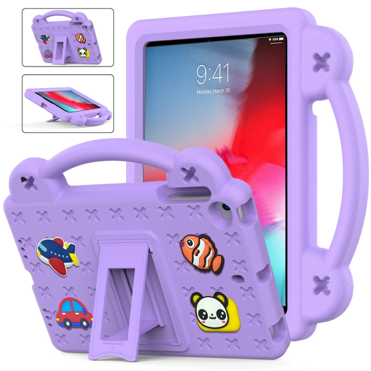 Custodia per tablet antiurto EVA per bambini con cavalletto, For iPad mini 1 / 2 / 3 / 4 / 5, For iPad Air / Air 2 / iPad 5 / 6 / Pro 9.7, For iPad Pro 11 2018 / 2020 / 2021, For iPad Air 2020 / 2022 10.9