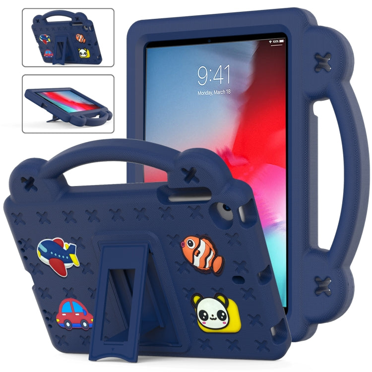 Custodia per tablet antiurto EVA per bambini con cavalletto, For iPad mini 1 / 2 / 3 / 4 / 5, For iPad Air / Air 2 / iPad 5 / 6 / Pro 9.7, For iPad Pro 11 2018 / 2020 / 2021, For iPad Air 2020 / 2022 10.9