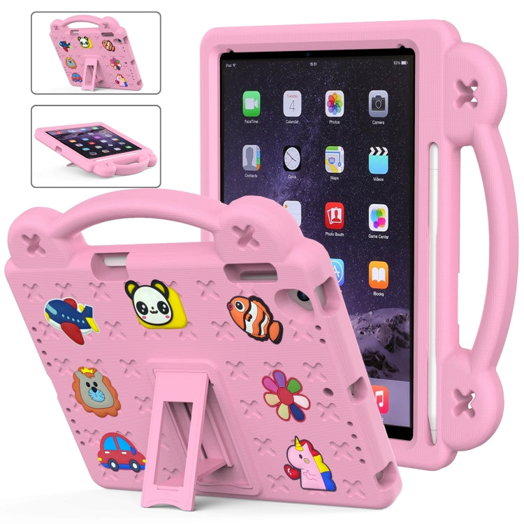 Custodia per tablet antiurto EVA per bambini con cavalletto, For iPad mini 1 / 2 / 3 / 4 / 5, For iPad Air / Air 2 / iPad 5 / 6 / Pro 9.7, For iPad Pro 11 2018 / 2020 / 2021, For iPad Air 2020 / 2022 10.9