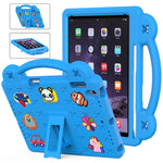 Custodia per tablet antiurto EVA per bambini con cavalletto, For iPad mini 1 / 2 / 3 / 4 / 5, For iPad Air / Air 2 / iPad 5 / 6 / Pro 9.7, For iPad Pro 11 2018 / 2020 / 2021, For iPad Air 2020 / 2022 10.9