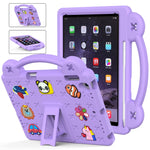 Custodia per tablet antiurto EVA per bambini con cavalletto, For iPad mini 1 / 2 / 3 / 4 / 5, For iPad Air / Air 2 / iPad 5 / 6 / Pro 9.7, For iPad Pro 11 2018 / 2020 / 2021, For iPad Air 2020 / 2022 10.9