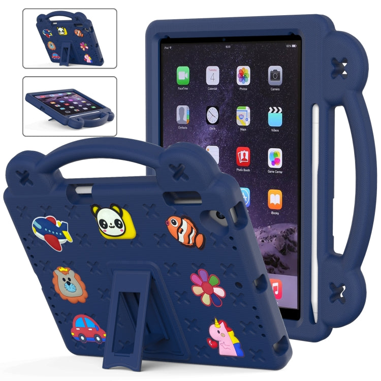 Custodia per tablet antiurto EVA per bambini con cavalletto, For iPad mini 1 / 2 / 3 / 4 / 5, For iPad Air / Air 2 / iPad 5 / 6 / Pro 9.7, For iPad Pro 11 2018 / 2020 / 2021, For iPad Air 2020 / 2022 10.9