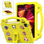 Custodia per tablet antiurto EVA per bambini con cavalletto, For iPad mini 1 / 2 / 3 / 4 / 5, For iPad Air / Air 2 / iPad 5 / 6 / Pro 9.7, For iPad Pro 11 2018 / 2020 / 2021, For iPad Air 2020 / 2022 10.9