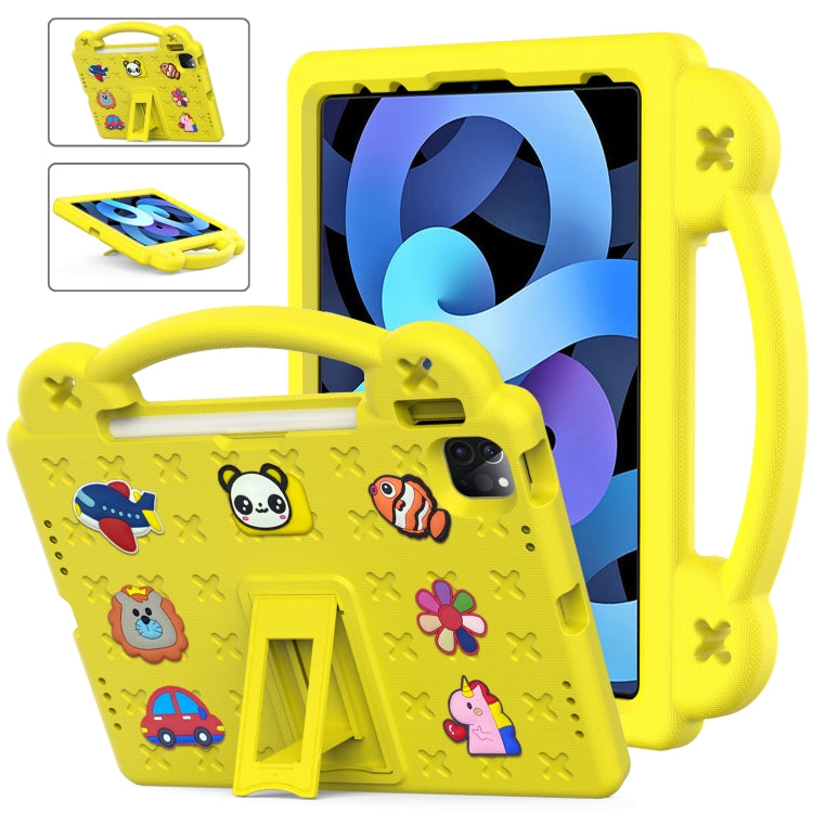 Custodia per tablet antiurto EVA per bambini con cavalletto, For iPad mini 1 / 2 / 3 / 4 / 5, For iPad Air / Air 2 / iPad 5 / 6 / Pro 9.7, For iPad Pro 11 2018 / 2020 / 2021, For iPad Air 2020 / 2022 10.9