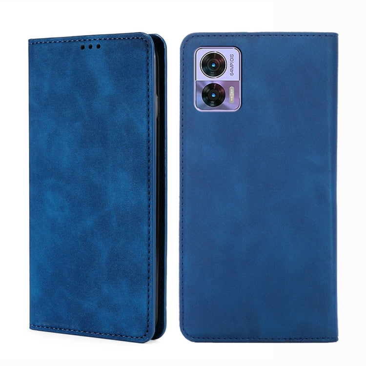 Custodia per telefono in pelle con vibrazione orizzontale magnetica Skin Feel, For Motorola Edge 30 Neo, For Motorola Edge 2022, For Motorola Edge 30 Ultra / Moto X30 Pro, For Sony Xperia 5 IV