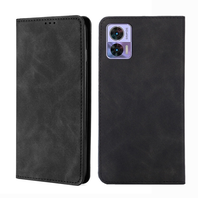 Custodia per telefono in pelle con vibrazione orizzontale magnetica Skin Feel, For Motorola Edge 30 Neo, For Motorola Edge 2022, For Motorola Edge 30 Ultra / Moto X30 Pro, For Sony Xperia 5 IV
