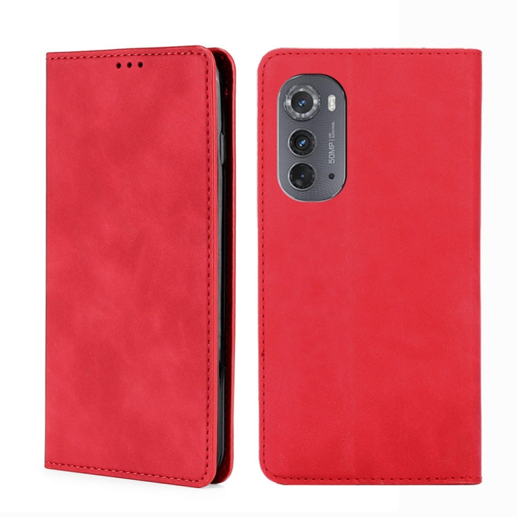 Custodia per telefono in pelle con vibrazione orizzontale magnetica Skin Feel, For Motorola Edge 30 Neo, For Motorola Edge 2022, For Motorola Edge 30 Ultra / Moto X30 Pro, For Sony Xperia 5 IV