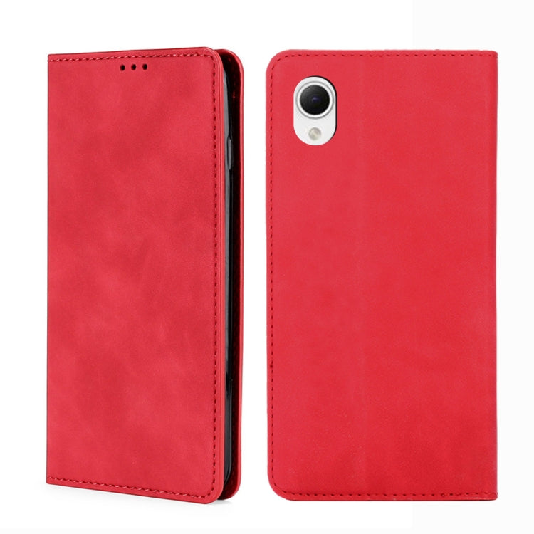 Custodia per telefono in pelle con vibrazione orizzontale magnetica Skin Feel, For Huawei Mate 50, For Huawei Mate 50 Pro, For Samsung Galaxy A23e/A22e