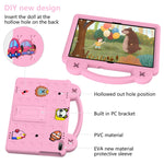 Custodia per tablet antiurto EVA per bambini con cavalletto, For Lenovo Tab M10 X605 / X505 / Tab P10 X705, For Huawei MediaPad T5 10.1