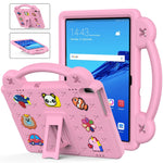 Custodia per tablet antiurto EVA per bambini con cavalletto, For Lenovo Tab M10 X605 / X505 / Tab P10 X705, For Huawei MediaPad T5 10.1
