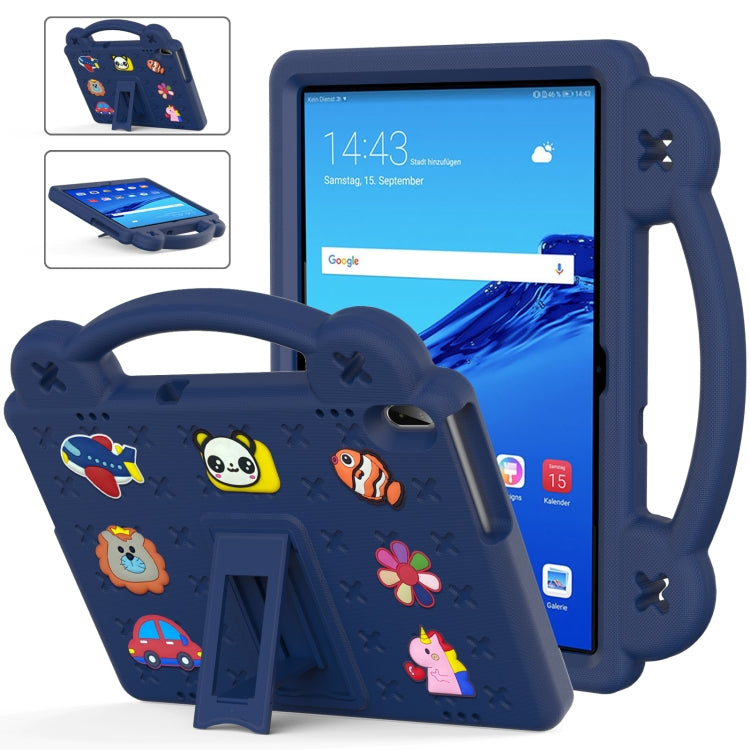 Custodia per tablet antiurto EVA per bambini con cavalletto, For Lenovo Tab M10 X605 / X505 / Tab P10 X705, For Huawei MediaPad T5 10.1
