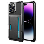 Custodia per telefono con supporto per slot per schede ZM02, For iPhone 14 Pro Max, For iPhone 14 Pro, For iPhone 14, For iPhone 14 Plus
