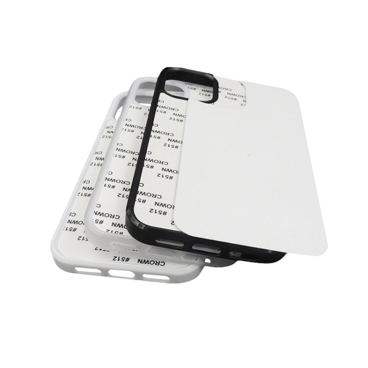 Custodia per telefono a sublimazione vuota 2D, For iPhone 14 10 PCS, For iPhone 14 Plus 10 PCS, For iPhone 14 Pro 10 PCS, For iPhone 14 Pro Max 10 PCS