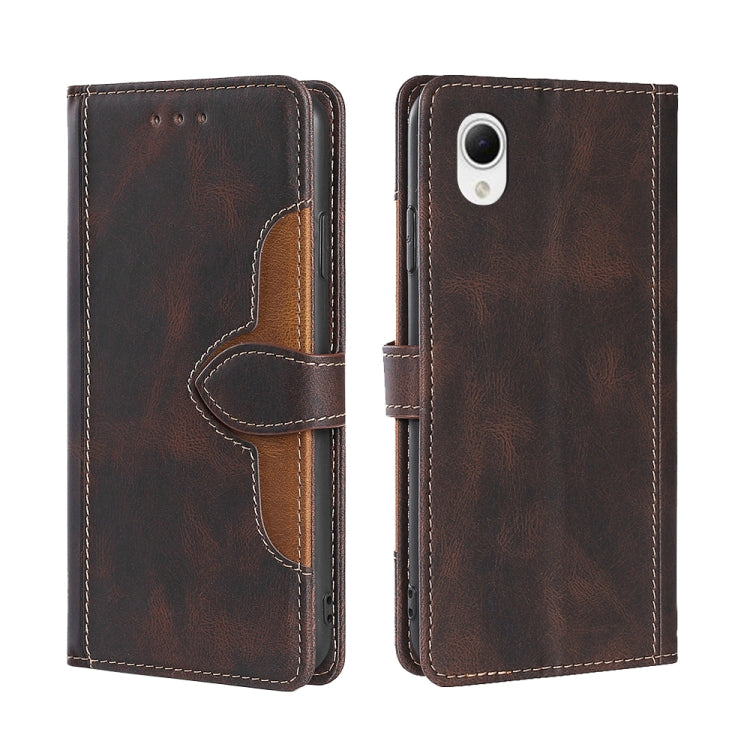 Custodia per telefono in pelle con fibbia magnetica Skin Feel, For Huawei Mate 50 Pro, For Samsung Galaxy A23e/A22e