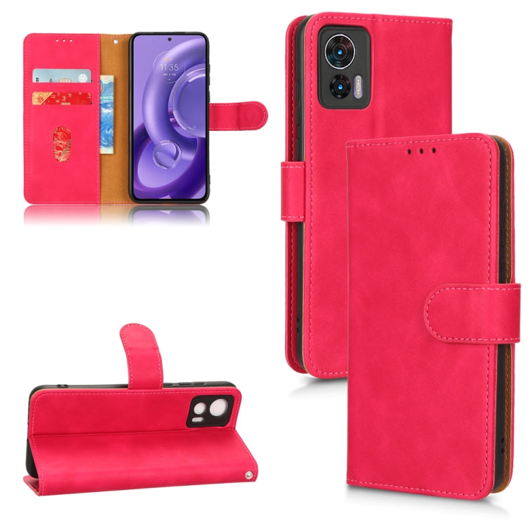 Custodia per telefono in pelle con vibrazione magnetica Skin Feel, For Motorola Edge 30 Lite / Edge 30 Neo, For Motorola Moto G62, For Samsung Galaxy A04 4G, For ZTE Blade A72 5G