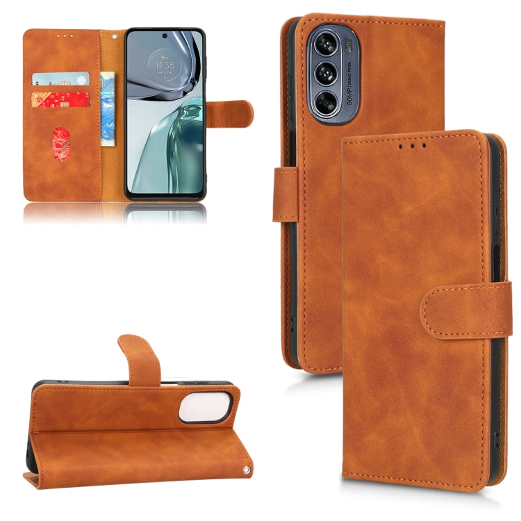 Custodia per telefono in pelle con vibrazione magnetica Skin Feel, For Motorola Edge 30 Lite / Edge 30 Neo, For Motorola Moto G62, For Samsung Galaxy A04 4G, For ZTE Blade A72 5G