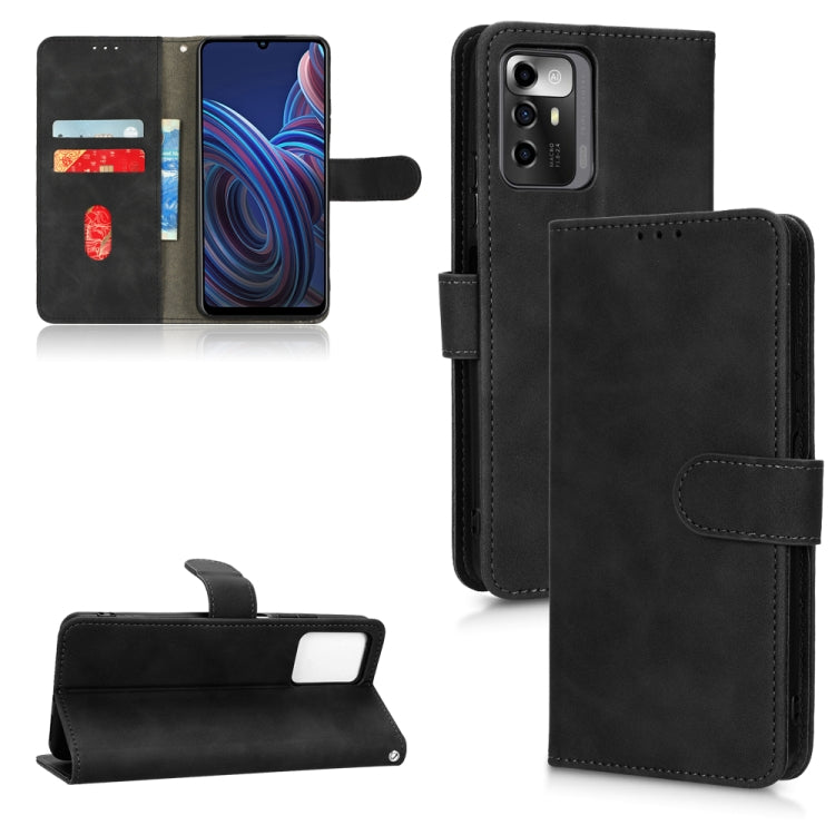 Custodia per telefono in pelle con vibrazione magnetica Skin Feel, For Motorola Edge 30 Lite / Edge 30 Neo, For Motorola Moto G62, For Samsung Galaxy A04 4G, For ZTE Blade A72 5G
