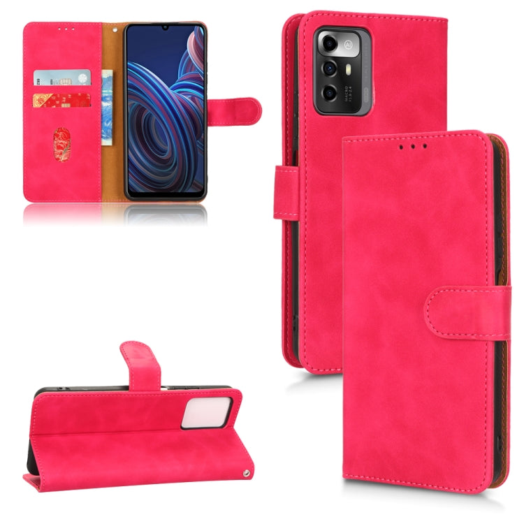 Custodia per telefono in pelle con vibrazione magnetica Skin Feel, For Motorola Edge 30 Lite / Edge 30 Neo, For Motorola Moto G62, For Samsung Galaxy A04 4G, For ZTE Blade A72 5G