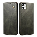 Custodia per telefono in pelle con trama di cavallo pazzo in cera d'olio, For vivo V25, For Samsung Galaxy A04 4G