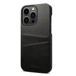 Custodia per telefono con slot per schede di trama in vitello Suteni, For iPhone 14, For iPhone 14 Plus, For iPhone 14 Pro, For iPhone 14 Pro Max