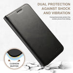 Custodia per telefono in pelle a vibrazione orizzontale con struttura in vitello, For iPhone 14, For iPhone 14 Plus, For iPhone 14 Pro, For iPhone 14 Pro Max