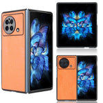 Custodia PC + PU antiurto in coccodrillo, For OPPO Find N, For vivo X Fold, For Huawei P50 Pocket